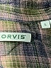 Orvis 100% Cotton Plaid Brown Long Sleeve Button-Down Shirt Size L - photo 7