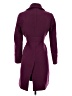 J.Crew Burgundy Wool Coat Size 4 (petite) - photo 2