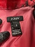J.Crew 100% Polyester Red Cocktail Dress Size 0 - photo 7