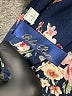 Blue Rain Floral Blue Casual Dress Size S - photo 8