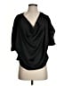AaKaa 100% Polyester Black 3/4 Sleeve Blouse Size S - photo 1