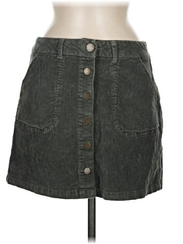 Jolt Denim Skirt (view 1)