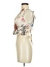 Illa Illa Ivory Sleeveless Blouse Size M - photo 5
