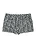 Ann Taylor LOFT Chevron-herringbone Black Shorts Size 14 - photo 2