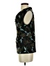 Tahari Black Sleeveless Blouse Size S - photo 5