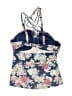 Ambrielle Floral Blue Swimsuit Top Size M - photo 2
