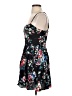 Express 100% Rayon Floral Black Cocktail Dress Size S - photo 5