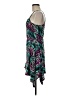 Love Print Teal Cocktail Dress Size M - photo 5