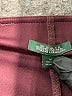 Wild Fable 100% Polyester Metallic Burgundy Skort Size M - photo 3