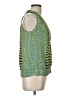 Laundry by Shelli Segal 100% Polyester Green Tank Top Size 10 - photo 4