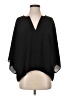 Club Monaco 100% Polyurethane Black 3/4 Sleeve Blouse Size P (petite) - photo 1