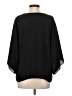 Club Monaco 100% Polyurethane Black 3/4 Sleeve Blouse Size P (petite) - photo 2