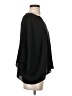 Club Monaco 100% Polyurethane Black 3/4 Sleeve Blouse Size P (petite) - photo 4