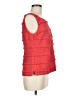 Talbots 100% Cotton Red Sleeveless Blouse Size 8 - photo 4