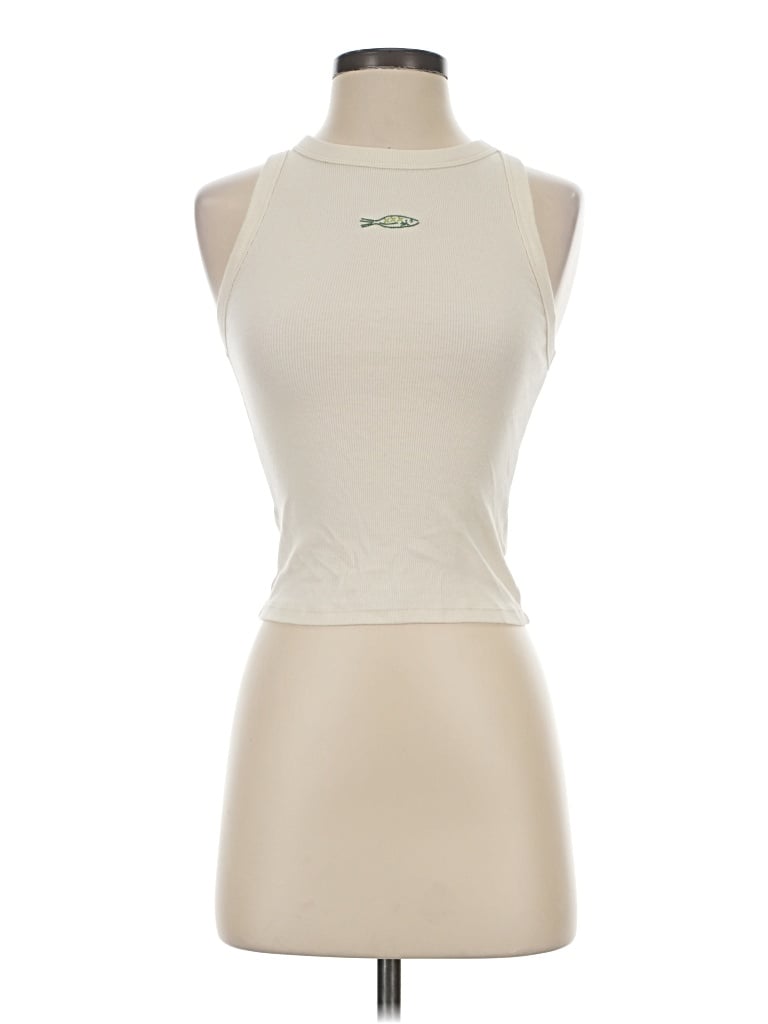 Pre-owned A New Day Sleeveless T-shirt In Ivory