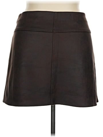 Max Studio Faux Leather Skirt (view 2)