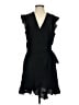 Ann Taylor LOFT 100% Rayon Black Cocktail Dress Size 4 - photo 1