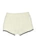 Zara Chevron-herringbone Ivory Shorts Size M - photo 2