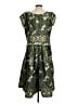 eShakti 100% Polyester Camo Green Cocktail Dress Size S - photo 2