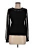 H By Halston Black Pullover Sweater Size M - photo 1