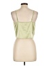Forever 21 100% Polyester Green Sleeveless Blouse Size L - photo 2