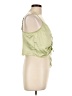 Forever 21 100% Polyester Green Sleeveless Blouse Size L - photo 4