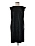 Chico's Metallic Black Cocktail Dress Size Med (1.5) - photo 1