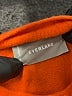 Everlane 100% Wool Solid Orange Wool Pullover Sweater Size M - photo 7