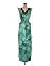 Style&Co Tie-dye Green Cocktail Dress Size M - photo 1