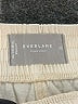 Everlane 100% Cotton Solid Ivory Athletic Shorts Size XS - photo 3