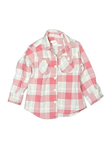 Crewcuts 3/4 Sleeve Button-Down Shirt (view 1)