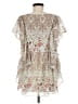 Matilda Jane 100% Polyester Ivory Short Sleeve Blouse Size M - photo 2