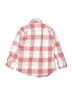 Crewcuts 100% Cotton Plaid Pink 3/4 Sleeve Button-Down Shirt Size 2 - photo 2