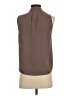 Babaton 100% Polyester Brown Sleeveless Blouse Size XS - photo 2