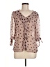 Darling Pink 3/4 Sleeve Blouse Size M - photo 1
