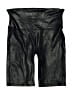 SPANX Metallic Black Overall Shorts Size L - photo 1