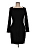 Ann Taylor 100% Wool Solid Black Cocktail Dress Size 8 - photo 1