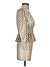 Lulus Gold Long Sleeve Blouse Size XS - photo 4