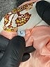 Unbranded 100% Polyester Print White Snow Jacket Size L - photo 6