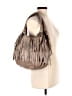 B Makowsky 100% Leather Gray Leather Hobo One size - photo 2