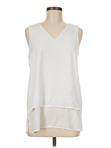 MICHAEL Michael Kors Sleeveless Blouse (view 1)