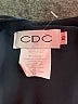 CDC Apparel 100% Polyester Tropical Blue Cocktail Dress Size 10 - photo 7