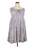 Torrid Paisley Gray Casual Dress Size 2X Plus (2) - photo 1