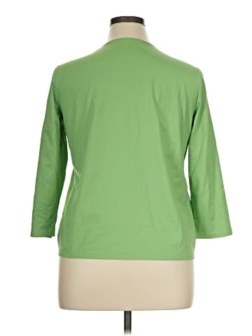 Lands' End 3/4 Sleeve T-Shirt (view 2)