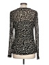 CAbi Animal Print Black Long Sleeve Top Size L - photo 2