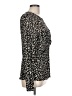 CAbi Animal Print Black Long Sleeve Top Size L - photo 4