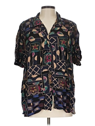 Sag Harbor Short Sleeve Blouse (view 1)