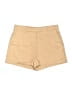Express Solid Tan Khaki Shorts Size 10 - photo 1