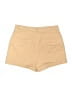 Express Solid Tan Khaki Shorts Size 10 - photo 2