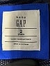 Baby Gap 100% Polyester Blue Raincoat Size 2 - photo 3
